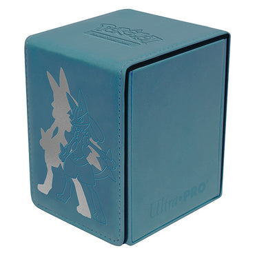 Deckbox: Alcove Flip 100+ Pokemon- Elite Series Lucario