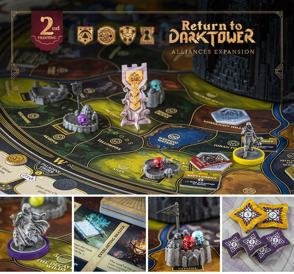 Return to Dark Tower newest Alliances Expansion