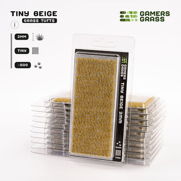 Gamers Grass Tufts: Tiny Tufts- Beige- Tiny