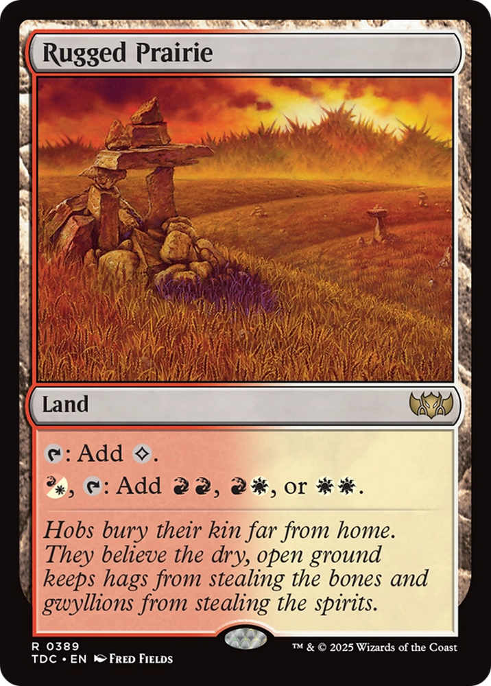 Rugged Prairie [Tarkir: Dragonstorm Commander]