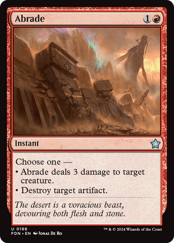 Abrade [Foundations]