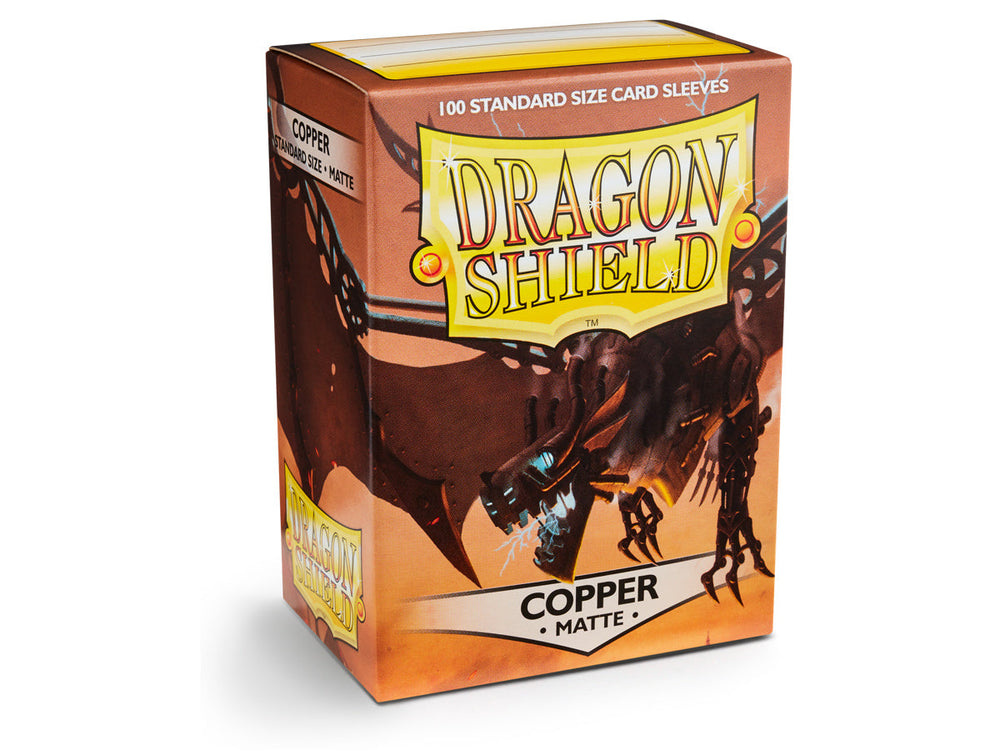 Dragon Shield Matte Sleeves - Copper