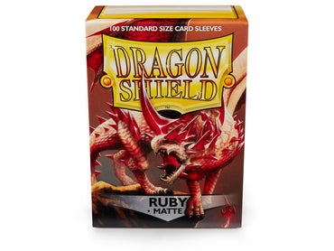 Dragon Shield Matte Sleeves - Ruby