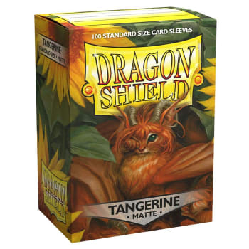 Dragon Shield Matte Sleeves - Tangerine