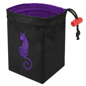 Embroidered Dice Bags - Baroque Cat