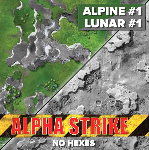 Battletech: Battle Mat - Alpha Strike - Aero Base 1