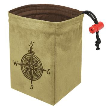 Embroidered Dice Bags - Compass Rose