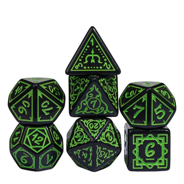 Cryptic Knots: Verdant RPG Dice Set