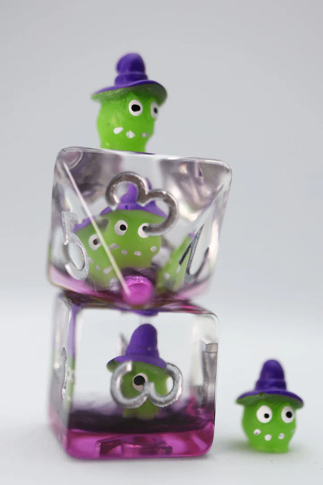 Wacky Witches RPG dice set