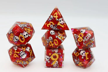 Some Body to Love: Sharp Edge Decal RPG Dice Set