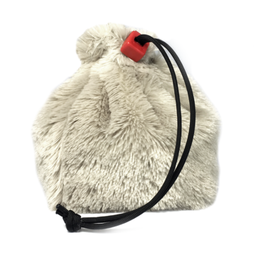 "Fur" Dice Bag - Polor Bear Fur