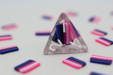Pride Flag RPG Dice - Genderfluid Flag