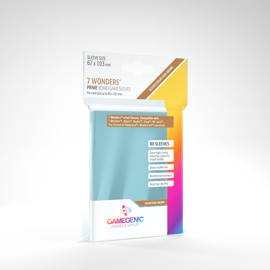 Gamegenic Board Game Sleeves  - 7 Wonders