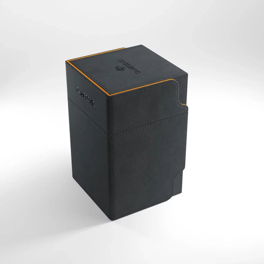 Watchtower 100+ XL Convertible Deck Box - Black / Orange