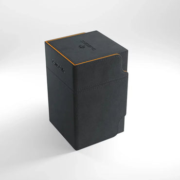 Watchtower 100+ XL Convertible Deck Box - Black / Orange