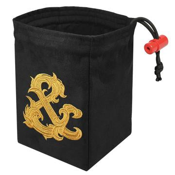 Embroidered Dice Bags - Gilded Ampersand