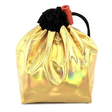 Holographic Dice Bag - Gold Holograph