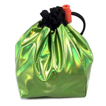 Holographic Dice Bag - Green Holograph