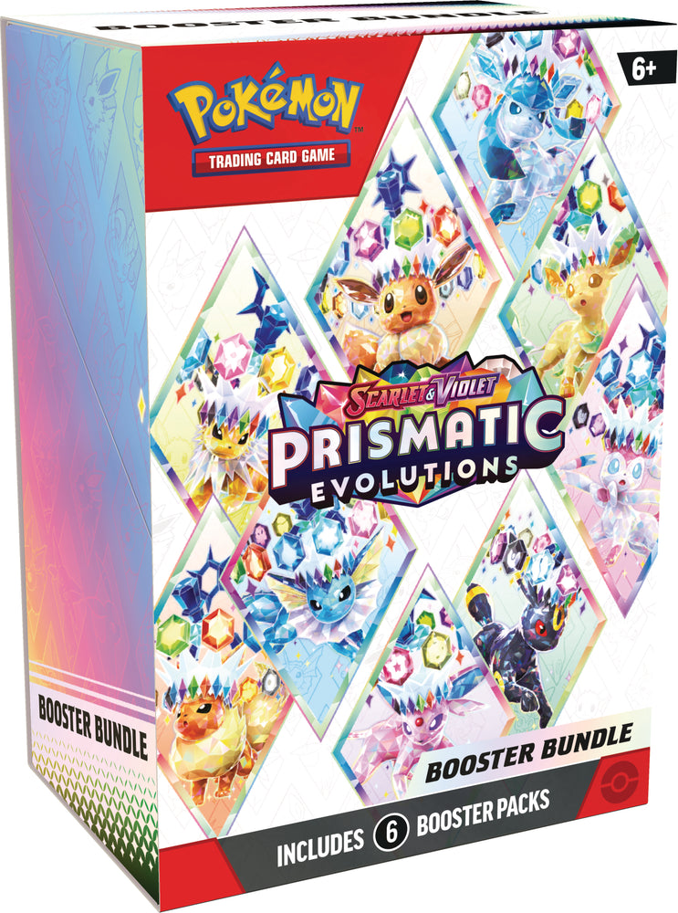 Pokemon TCG: Scarlet & Violet Prismatic Evolutions- Booster Bundle