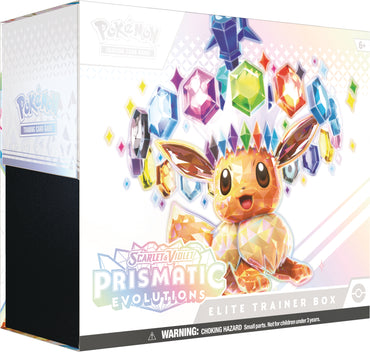 Pokemon TCG: Scarlet & Violet Prismatic Evolutions- Elite Trainer Box
