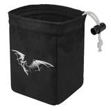 Glow in the Dark Dice Bags - Spooky Bat