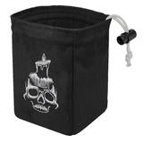 Glow in the Dark Dice Bags - Spooky Skull Candle
