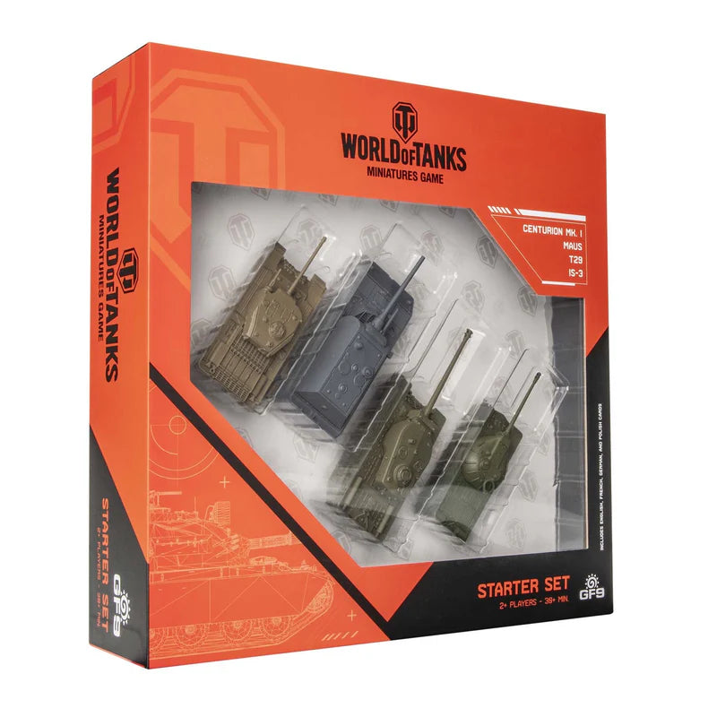 World of Tanks Starter Set (Maus, T29, IS-3,  Centurion)