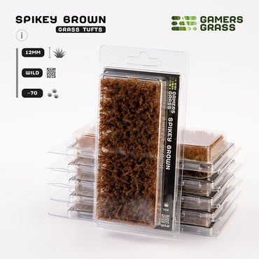 Gamers Grass Tufts: Tufts- Spikey Brown 12mm- Wild