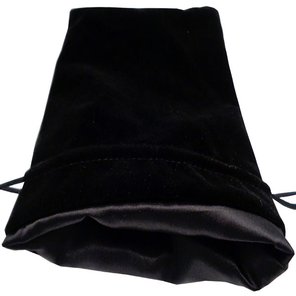 Dice Bag: 6"x8" Black/Black