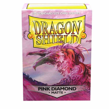 Dragon Shield Matte Sleeves - Pink Diamond