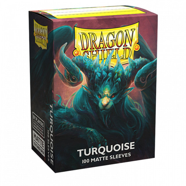 Dragon Shield Matte Sleeves - Turqouise 'Atebeck'