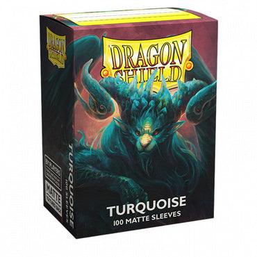 Dragon Shield Matte Sleeves - Turqouise 'Atebeck'