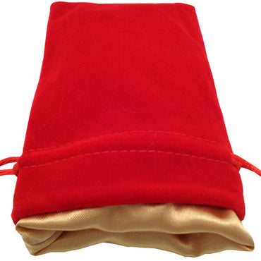 Dice Bag: 4x6 Red/Gold
