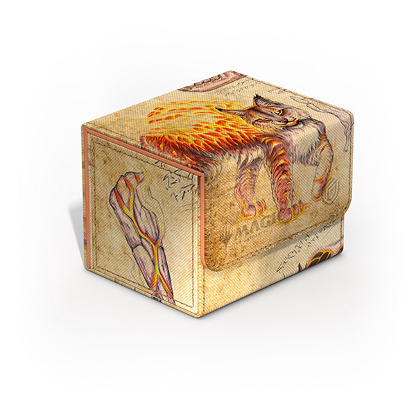 Deck Case: Sidewinder 100+ Standard Size MTG- Bloomburrow- Sunspine Lynx