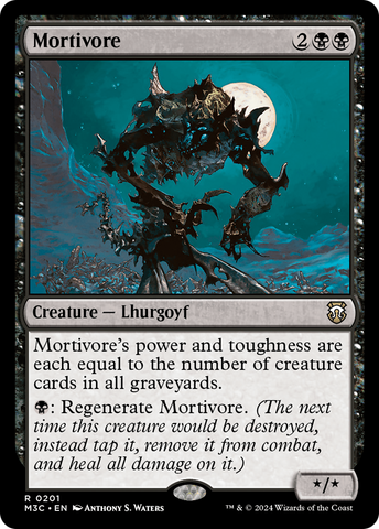 Mortivore (Ripple Foil) [Modern Horizons 3 Commander]