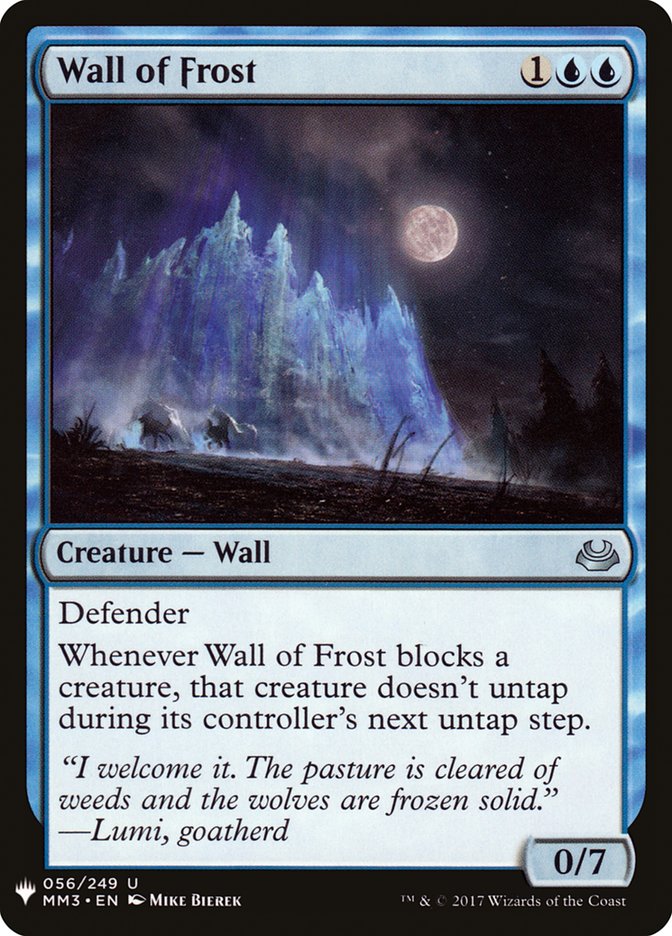 Wall of Frost [Mystery Booster]
