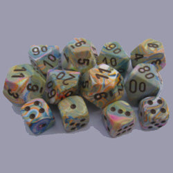 Chessex: D6 Festive™ DICE SET - 12MM