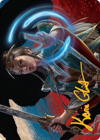 Narset, Jeskai Waymaster Art Card (44/54) [Tarkir: Dragonstorm Art Series]