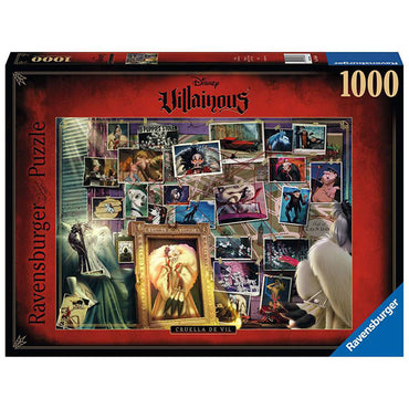 Puzzle: Disney Villainous- Cruella de Vil (1000 pieces)