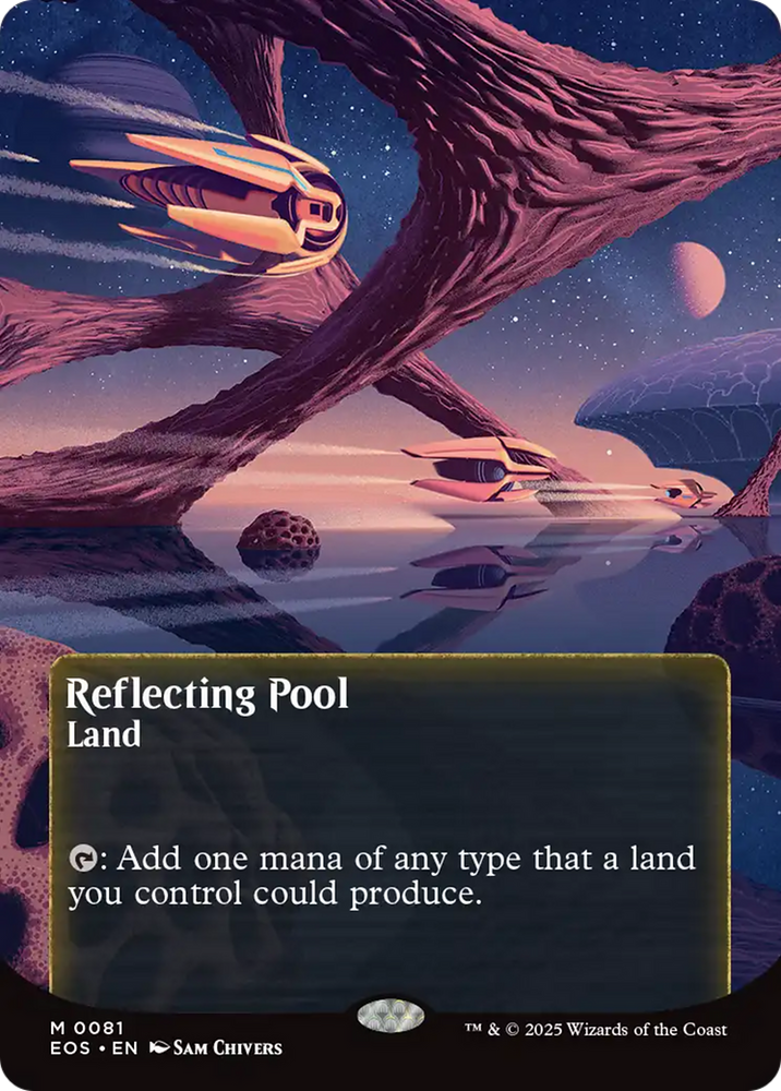 Reflecting Pool (0081) (Borderless) [Edge of Eternities: Stellar Sights]