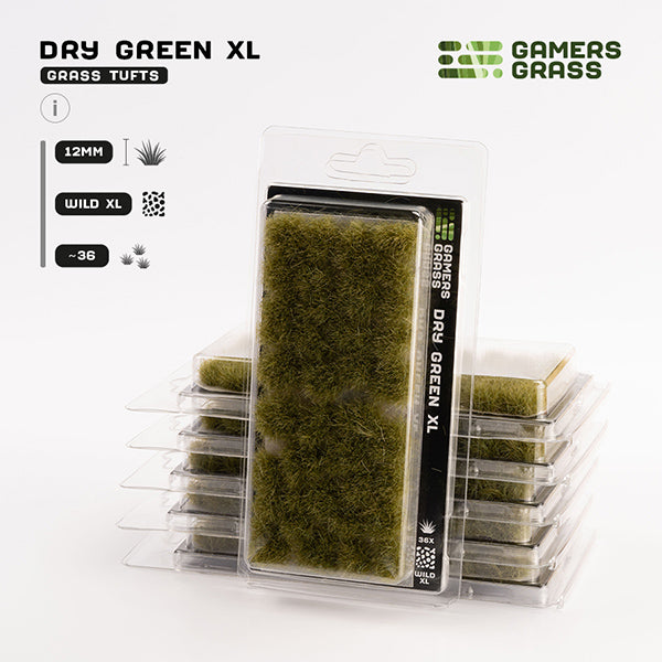 Gamers Grass Tufts: Tufts- Dry Tuft XL 12mm- Wild XL