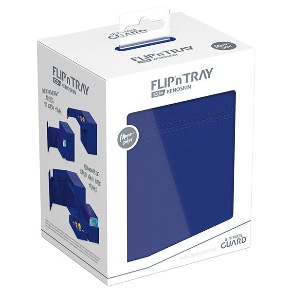 Deck Case: Flip´n´Tray 133+ Standard Size Monocolor- Blue