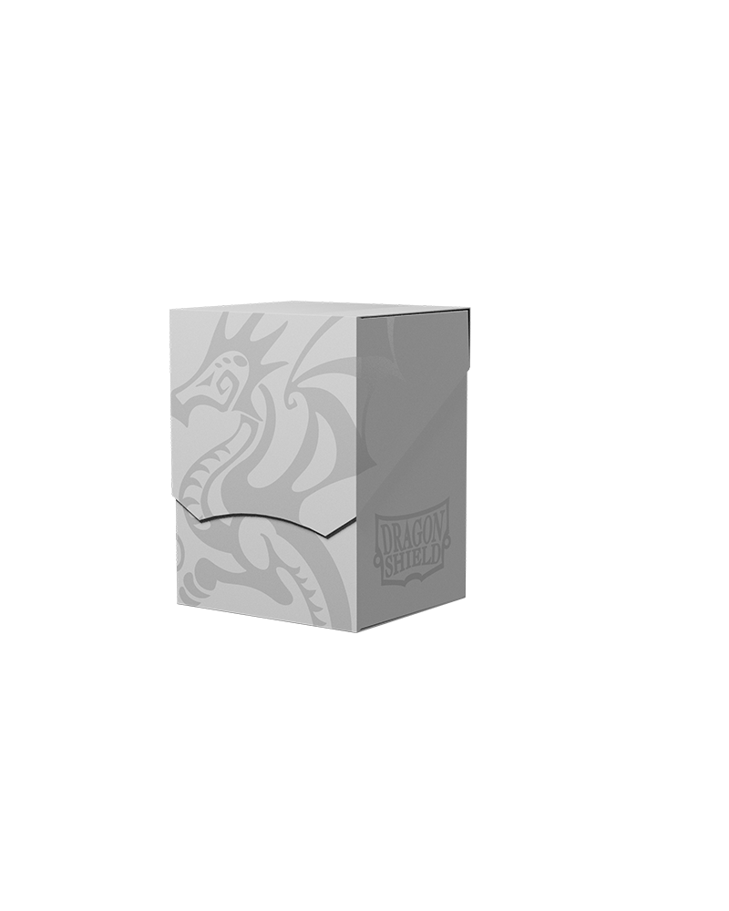 Dragon Shield: Deck Shell Revised - Ashen White/ Black