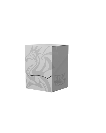 Dragon Shield: Deck Shell Revised - Ashen White/ Black