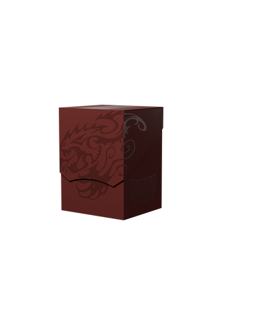 Dragon Shield: Deck Shell Revised - Blood Red/ Black