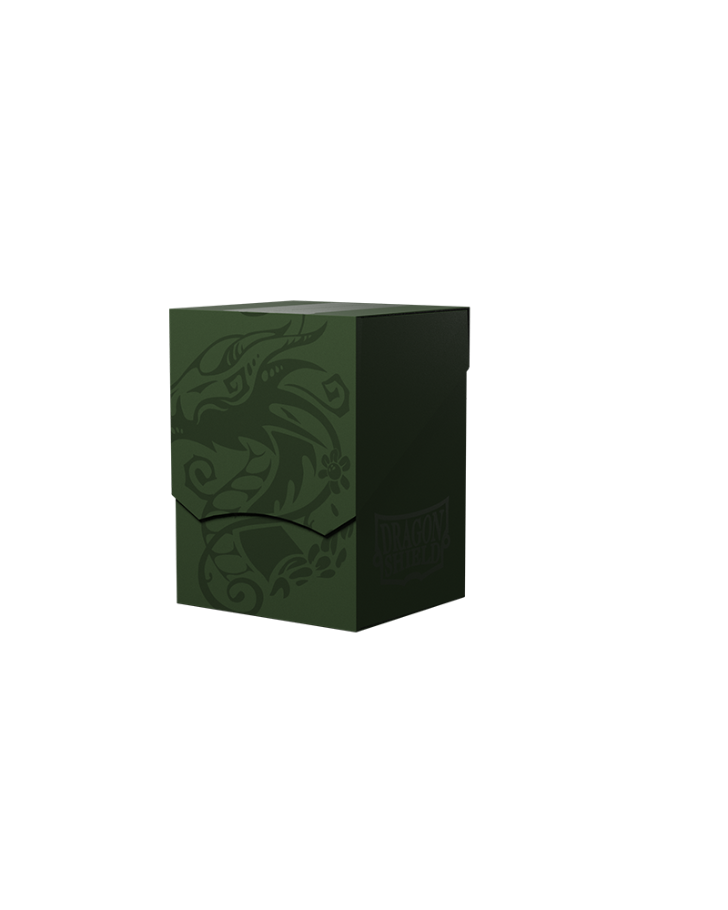 Dragon Shield: Deck Shell Revised - Forest Green/ Black