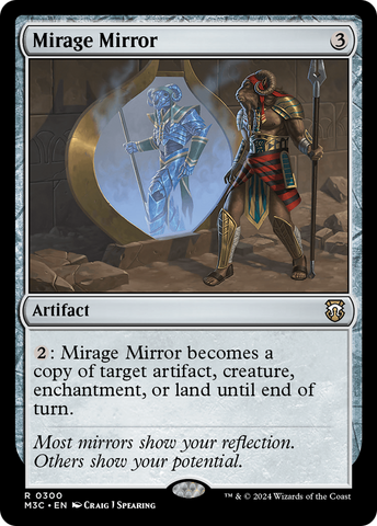 Mirage Mirror (Ripple Foil) [Modern Horizons 3 Commander]
