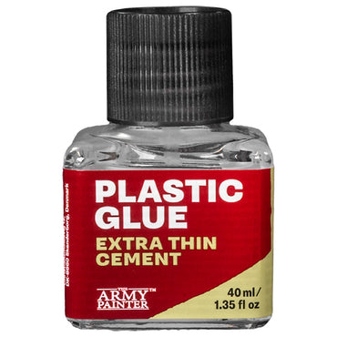 Glue: Plastic Glue- Extra Thin Cement, 40oz