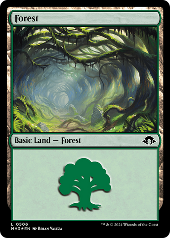 Forest (0506) (Ripple Foil) [Modern Horizons 3]