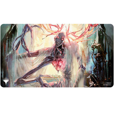 Playmat: MTG- Duskmourn- Mythic Cycle White